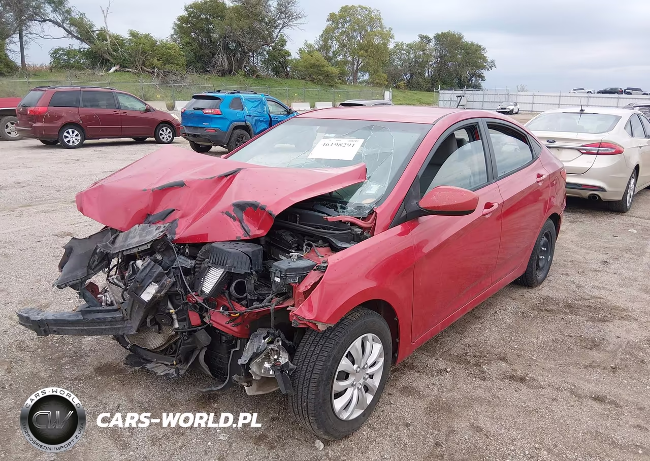 2015 Hyundai Accent Gls VIN:KMHCT4AE0FU854926 - 2