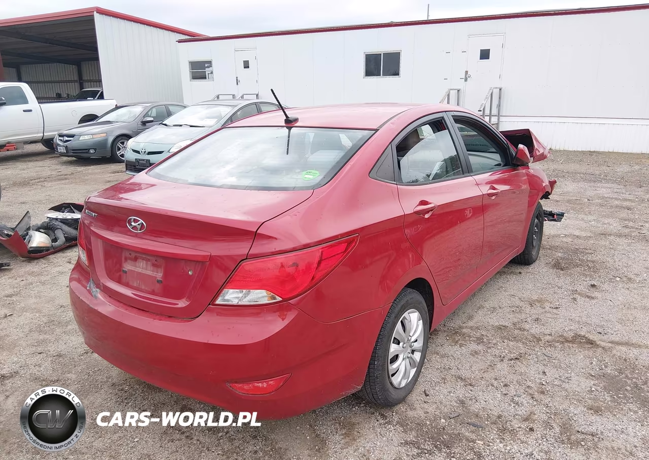 2015 Hyundai Accent Gls VIN:KMHCT4AE0FU854926 - 4