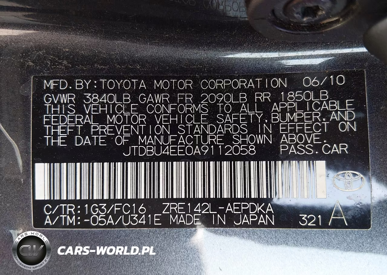 2010 Toyota Corolla Le VIN:JTDBU4EE0A9112058 - 9