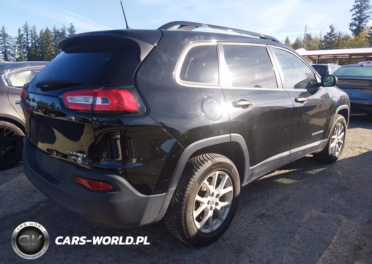 2017 Jeep Cherokee Sport 4X4 VIN:1C4PJMAB2HW556144 - 4