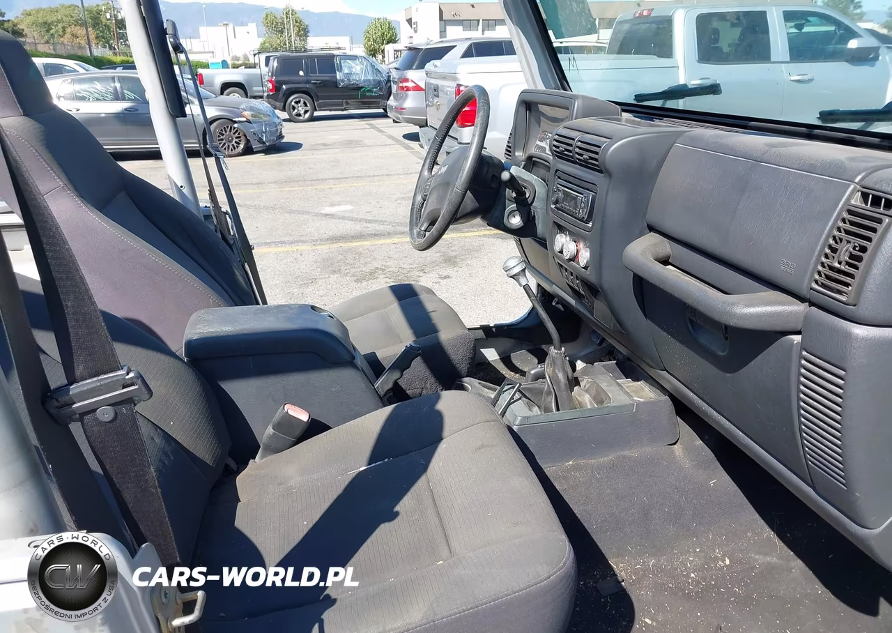 2006 Jeep Wrangler X VIN:1J4FA39S96P770933 - 5