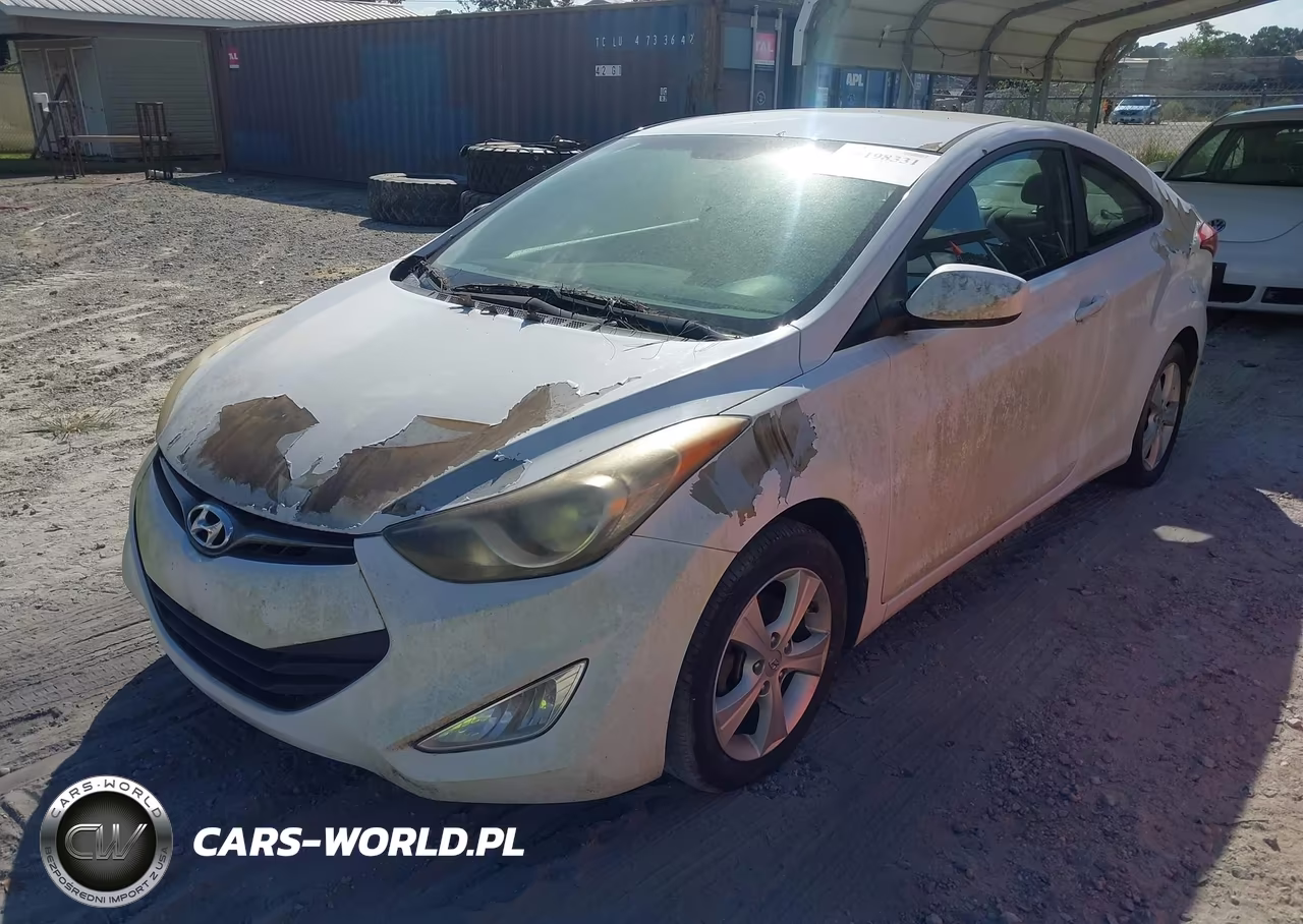2013 Hyundai Elantra Gs VIN:KMHDH6AE0DU015129 - 2