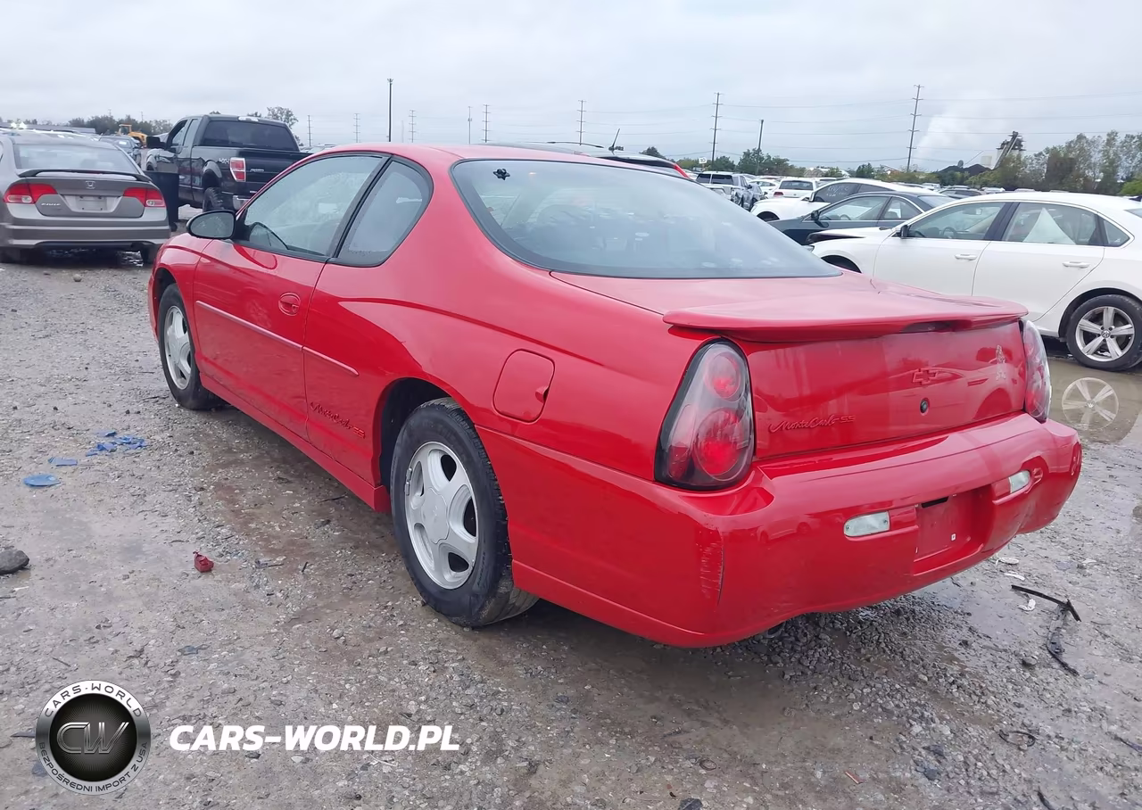 2002 Chevrolet Monte Carlo Ss VIN:2G1WX15K629227541 - 3