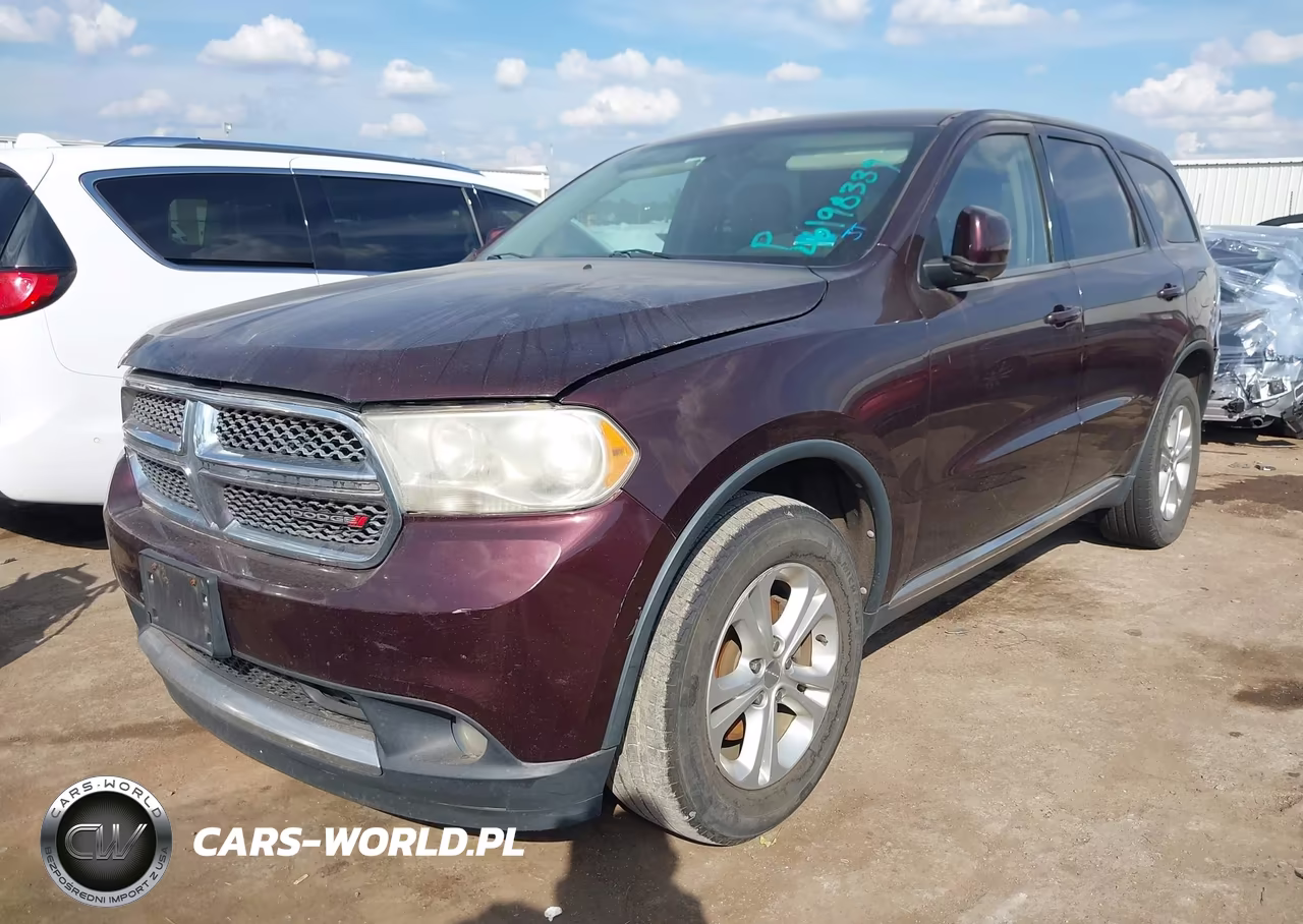 2012 Dodge Durango Sxt VIN:1C4RDHAG2CC252017 - 2