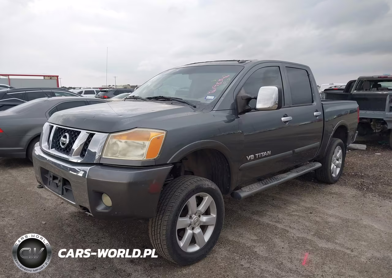 2012 Nissan Titan Sl VIN:1N6BA0EDXCN326121 - 2