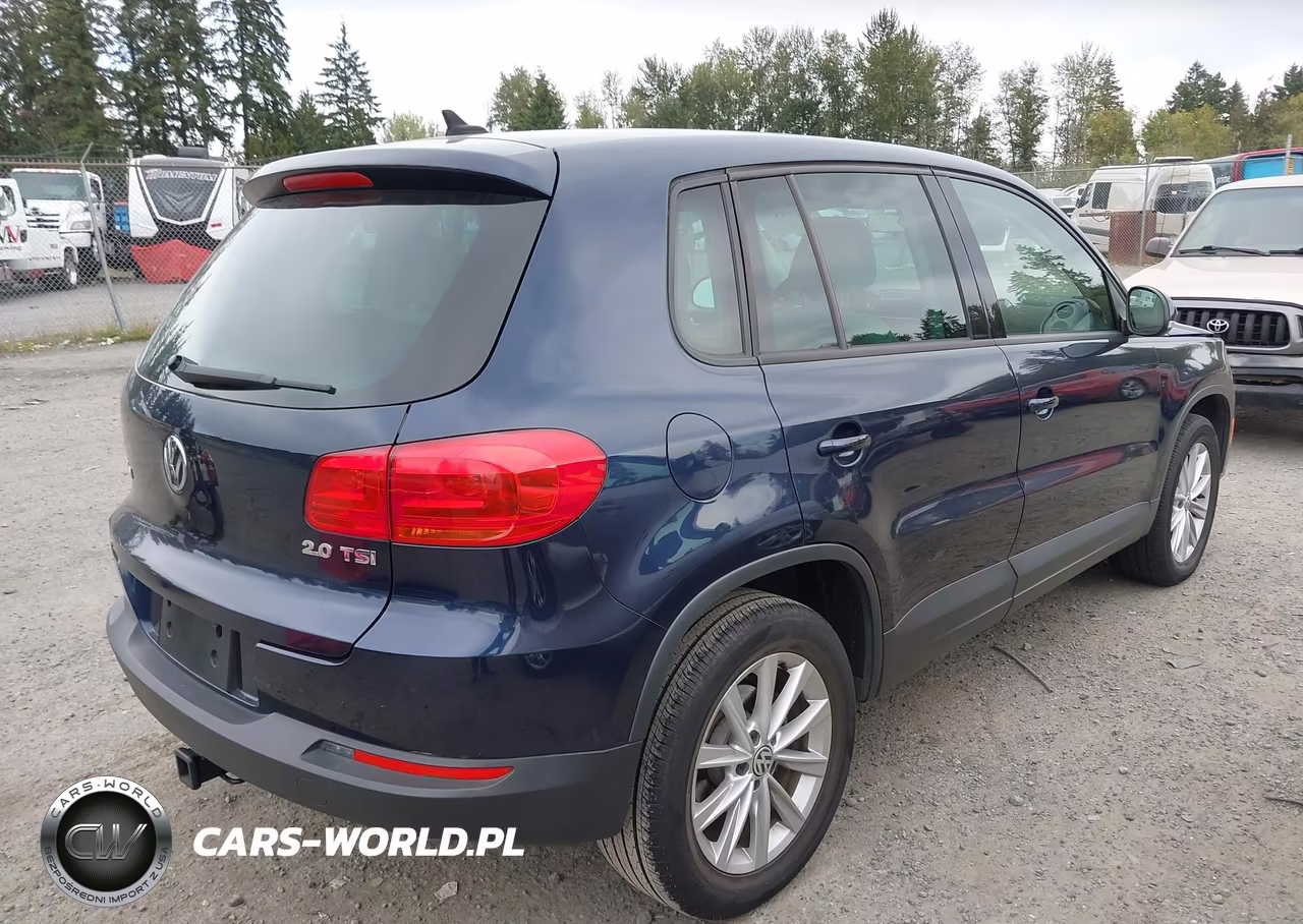 2014 Volkswagen Tiguan Se VIN:WVGAV3AX9EW518885 - 4