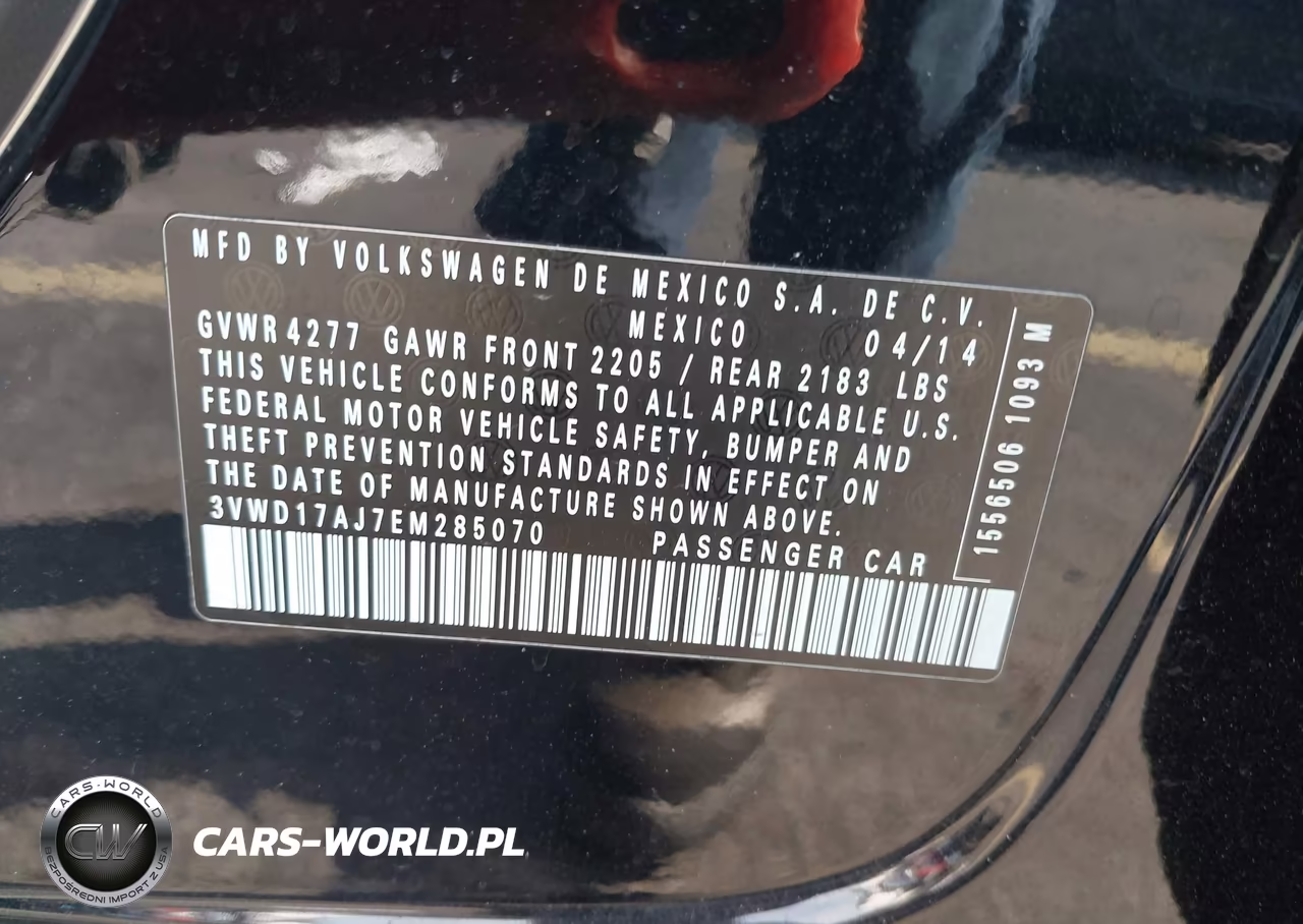 2014 Volkswagen Jetta Se W-Connectivity VIN:3VWD17AJ7EM285070 - 9