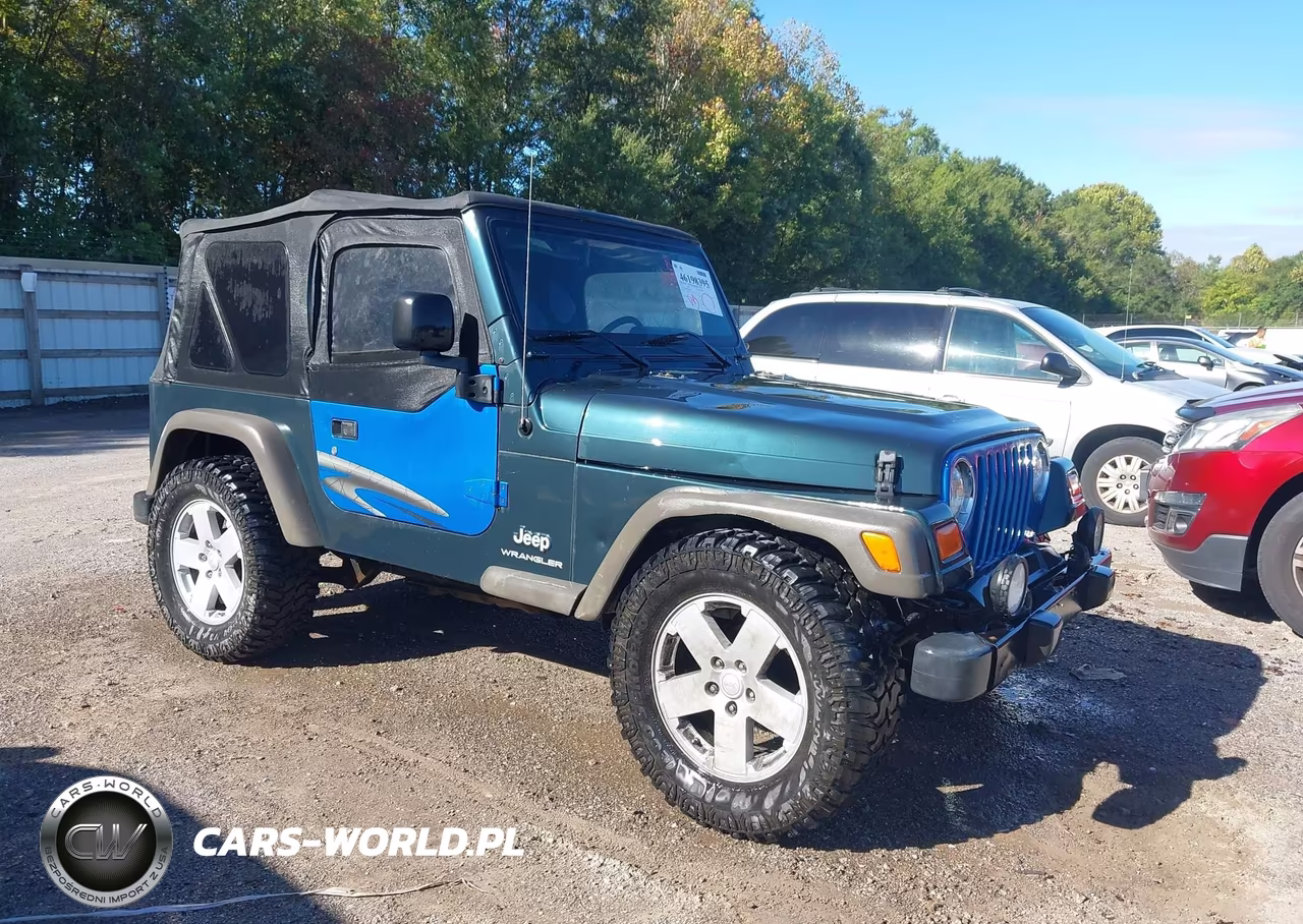 2003 Jeep Wrangler Sport VIN:1J4FA49S83P348587 - 1