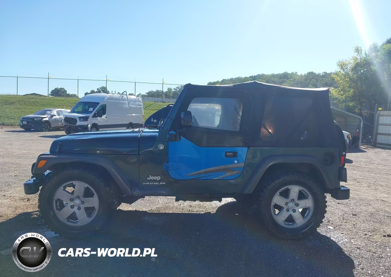 2003 Jeep Wrangler Sport VIN:1J4FA49S83P348587 - 14