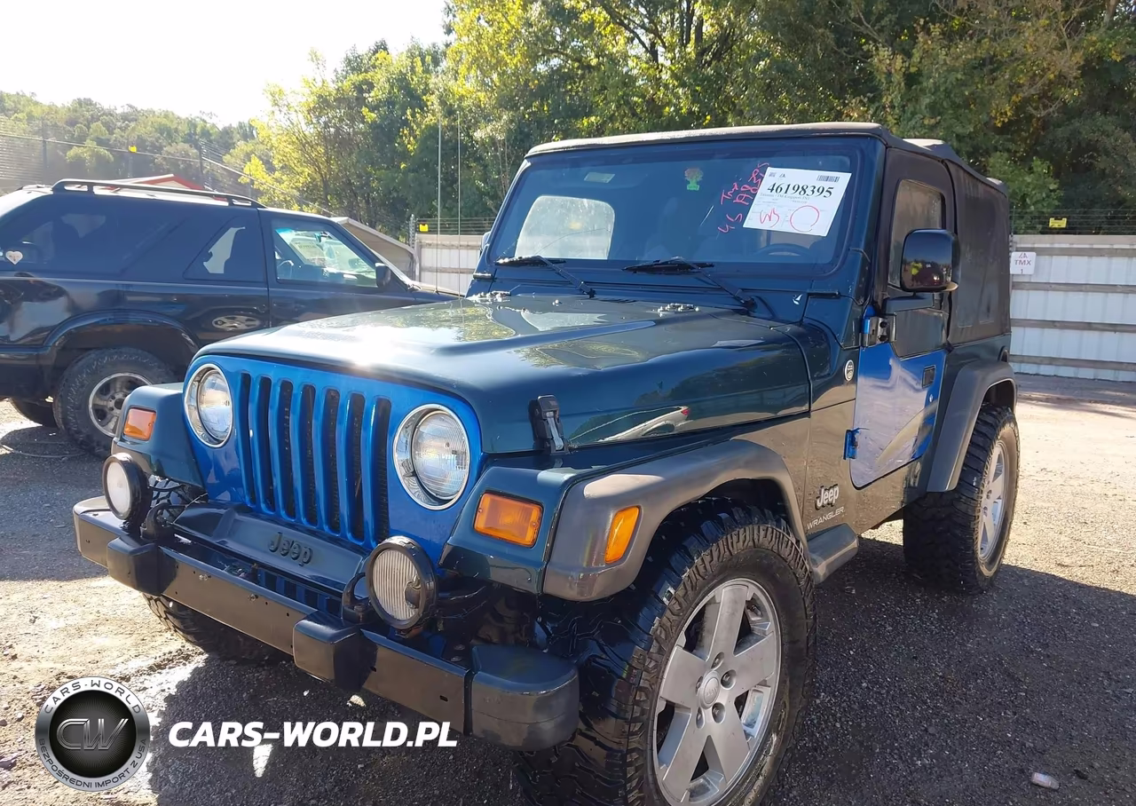 2003 Jeep Wrangler Sport VIN:1J4FA49S83P348587 - 2