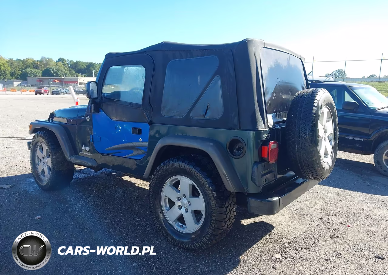 2003 Jeep Wrangler Sport VIN:1J4FA49S83P348587 - 3