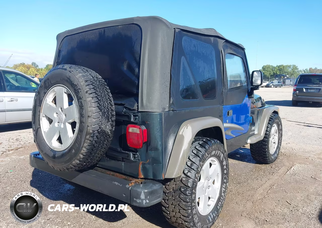 2003 Jeep Wrangler Sport VIN:1J4FA49S83P348587 - 4