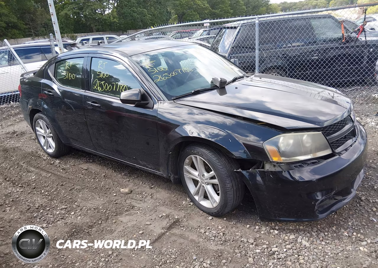 2013 Dodge Avenger Sxt VIN:1C3CDZCG5DN746343 - 1
