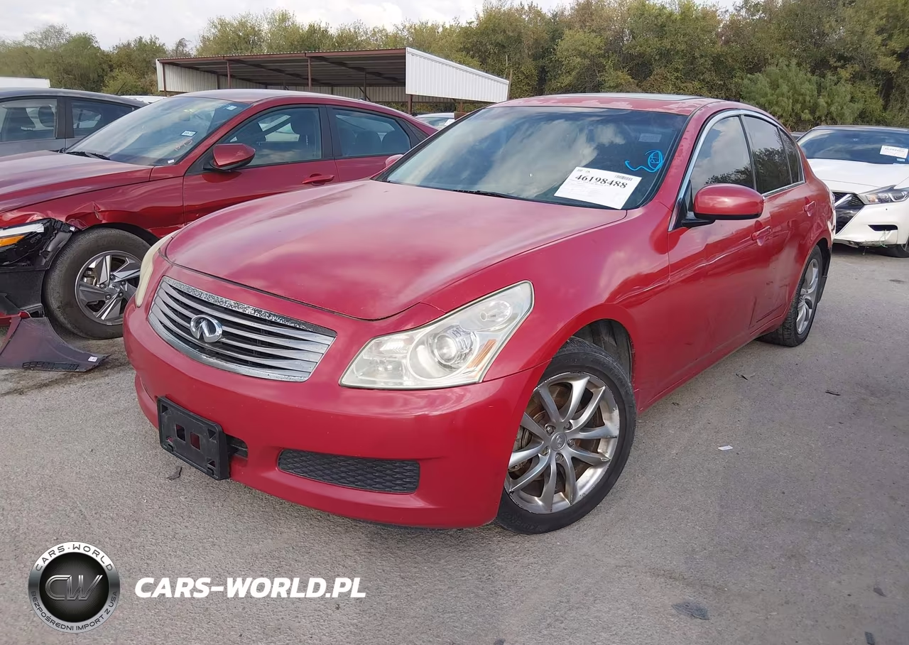 2007 Infiniti G35 G35X VIN:JNKBV61FX7M823889 - 2