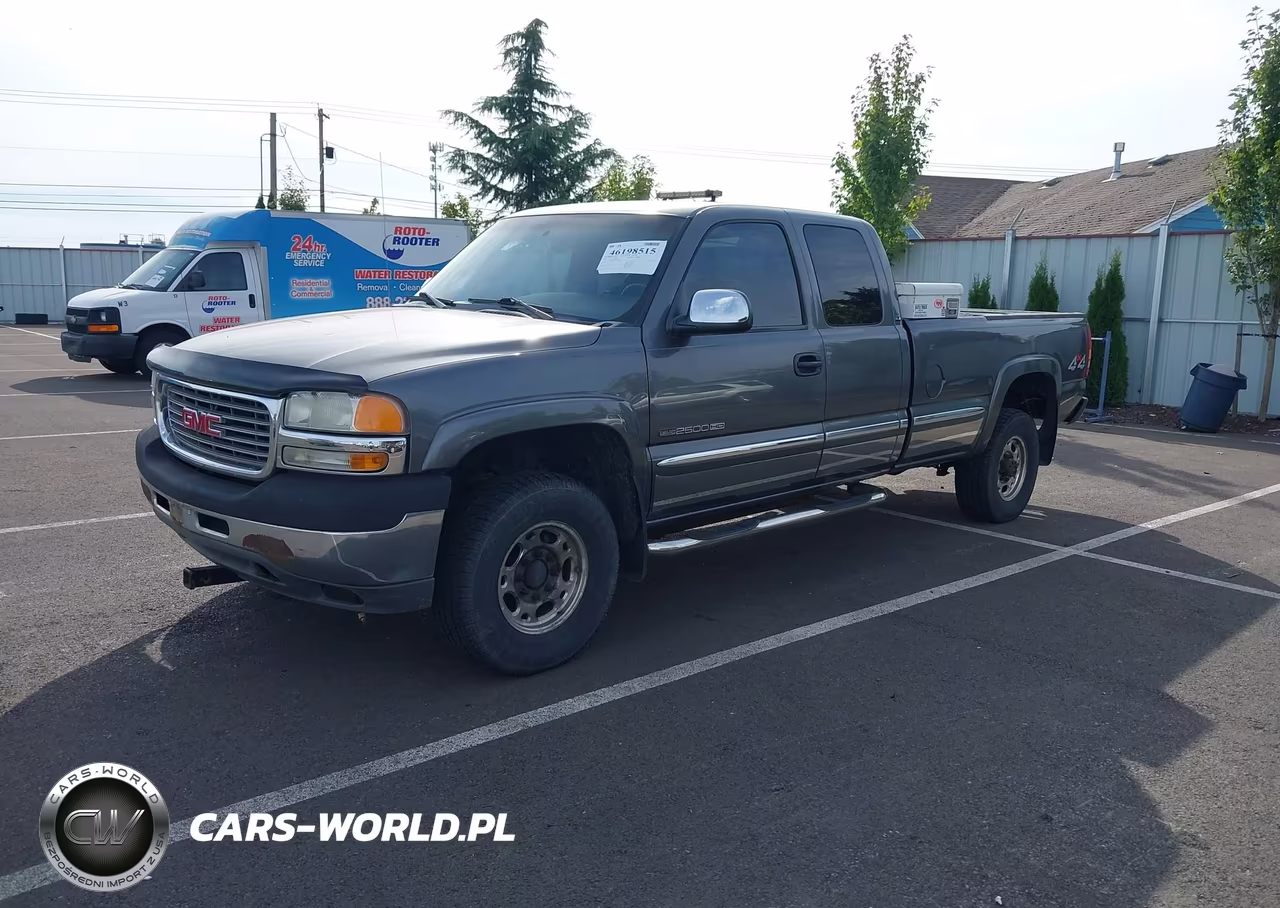 2001 GMC Sierra 2500Hd Sl-Sle VIN:1GTHK29U31E306449 - 2