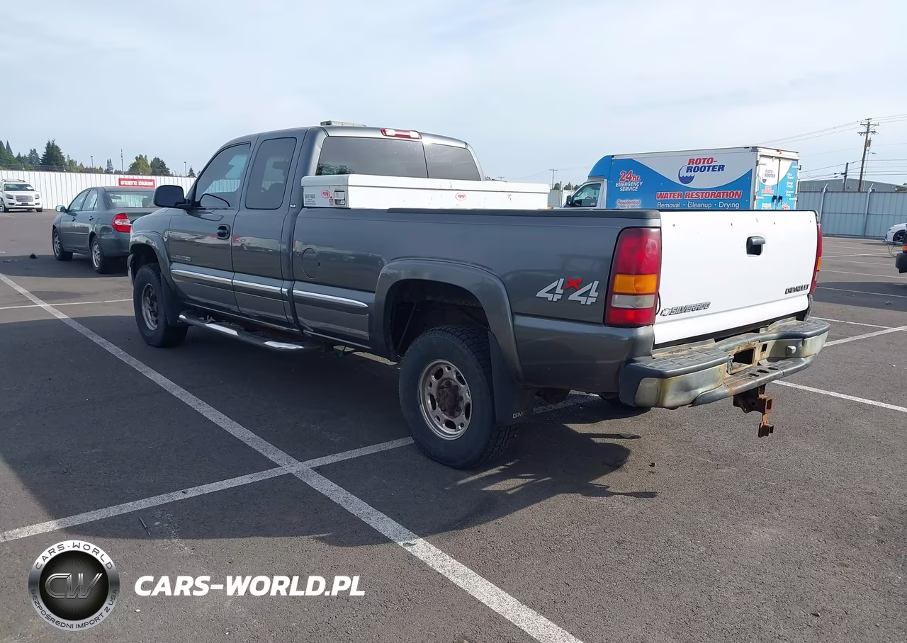 2001 GMC Sierra 2500Hd Sl-Sle VIN:1GTHK29U31E306449 - 3