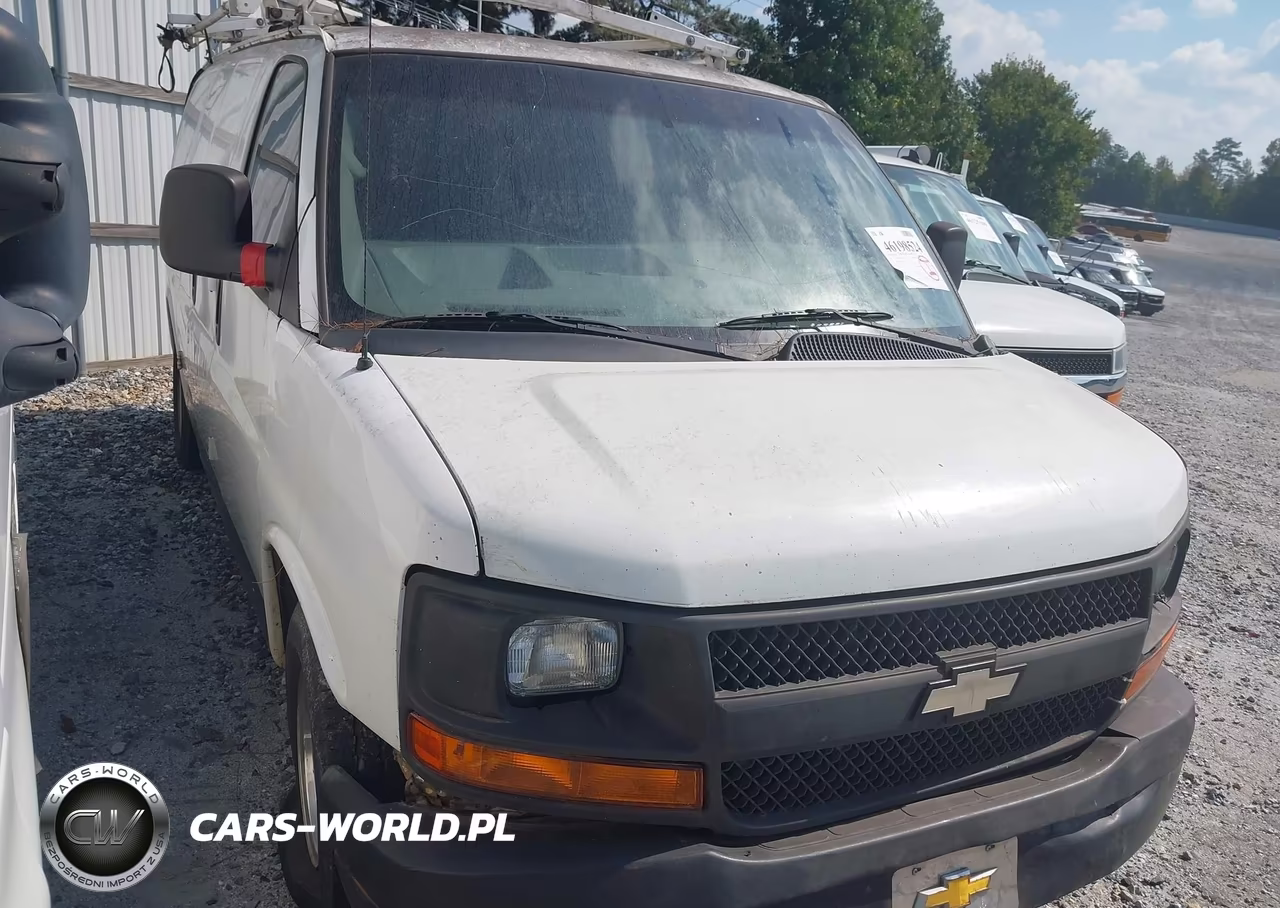 2013 Chevrolet Express Work Van VIN:1GCWGFBA6D1115426 - 1