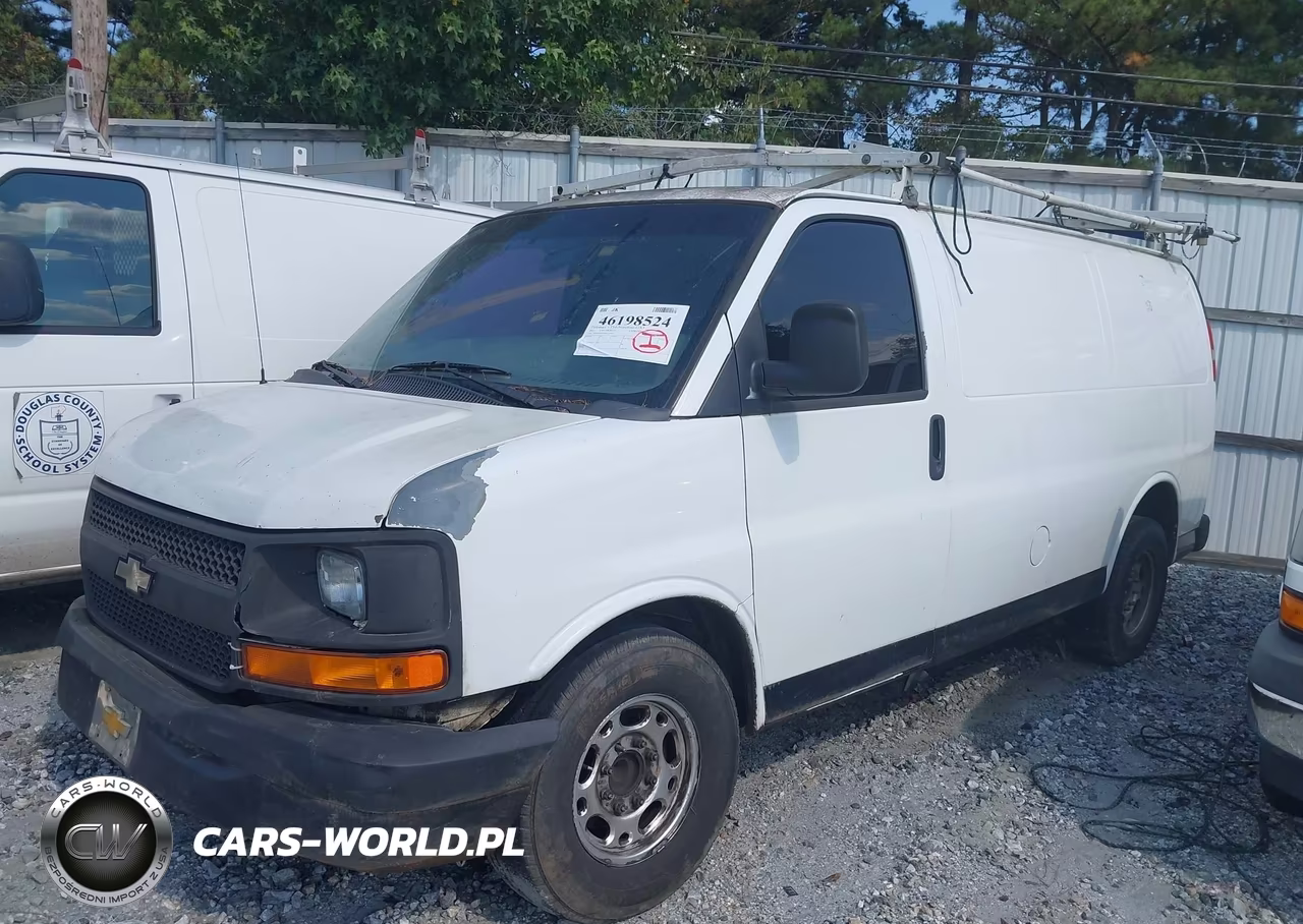2013 Chevrolet Express Work Van VIN:1GCWGFBA6D1115426 - 2