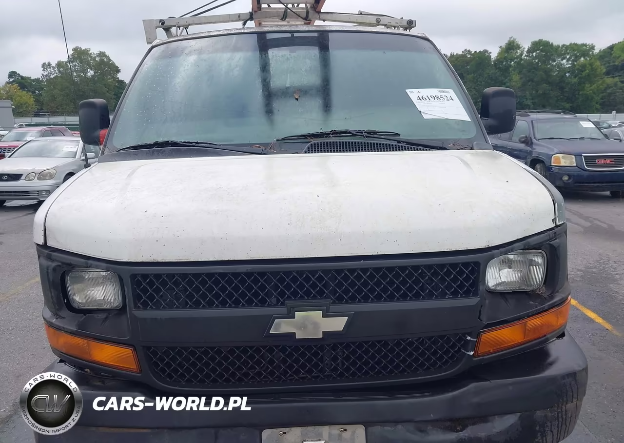 2013 Chevrolet Express Work Van VIN:1GCWGFBA6D1115426 - 6