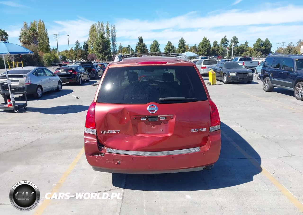 2004 Nissan Quest 3.5 Se VIN:5N1BV28U34N314842 - 16