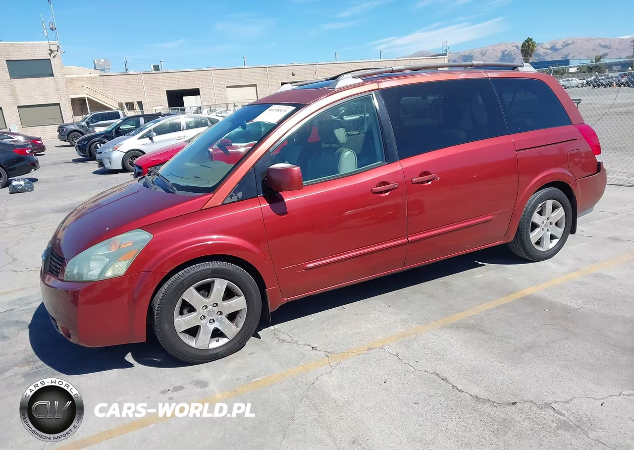 2004 Nissan Quest 3.5 Se VIN:5N1BV28U34N314842 - 2