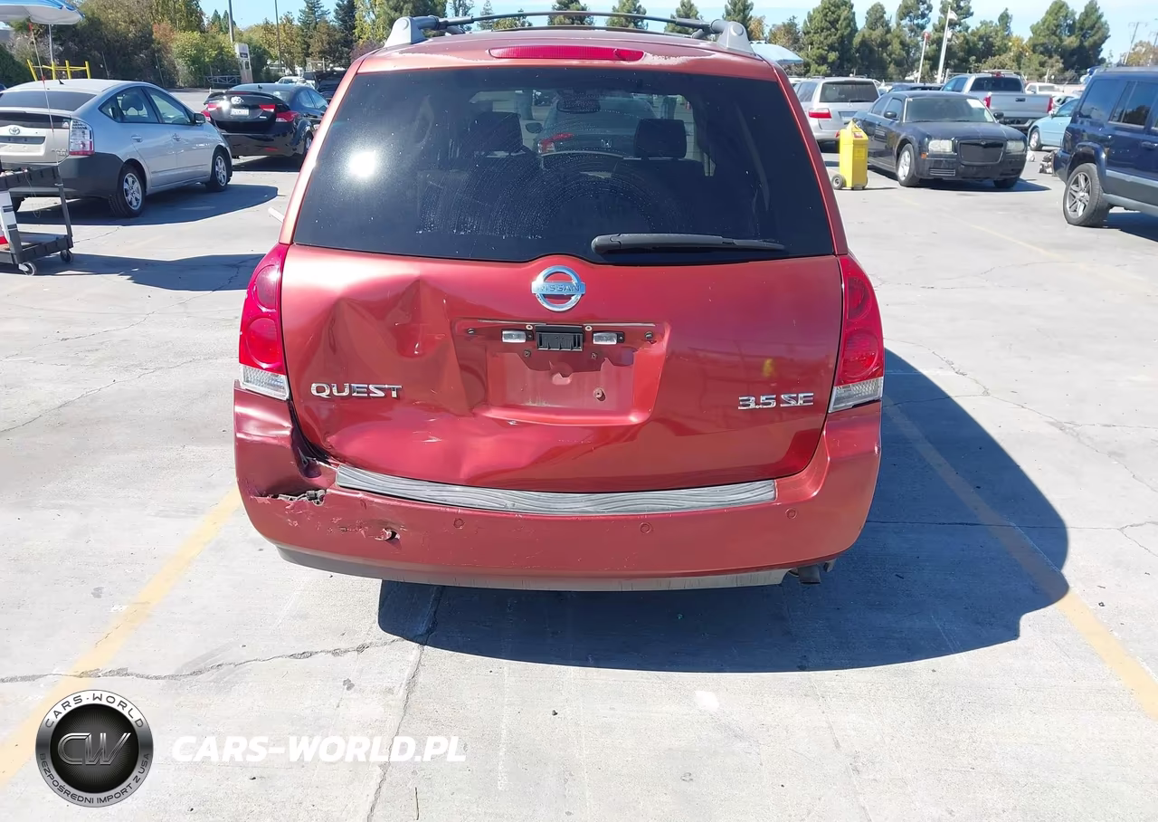 2004 Nissan Quest 3.5 Se VIN:5N1BV28U34N314842 - 6