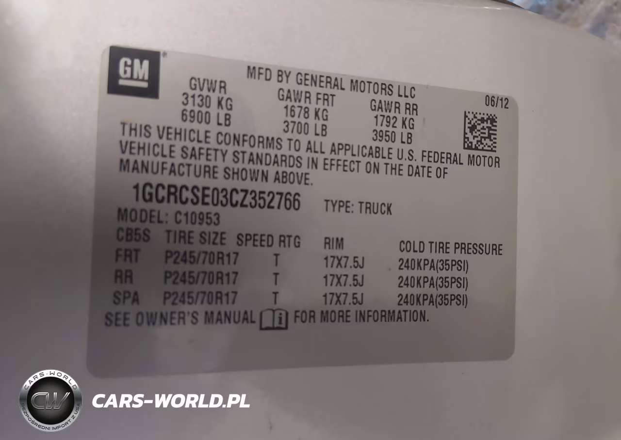 2012 Chevrolet Silverado 1500 Lt VIN:1GCRCSE03CZ352766 - 9