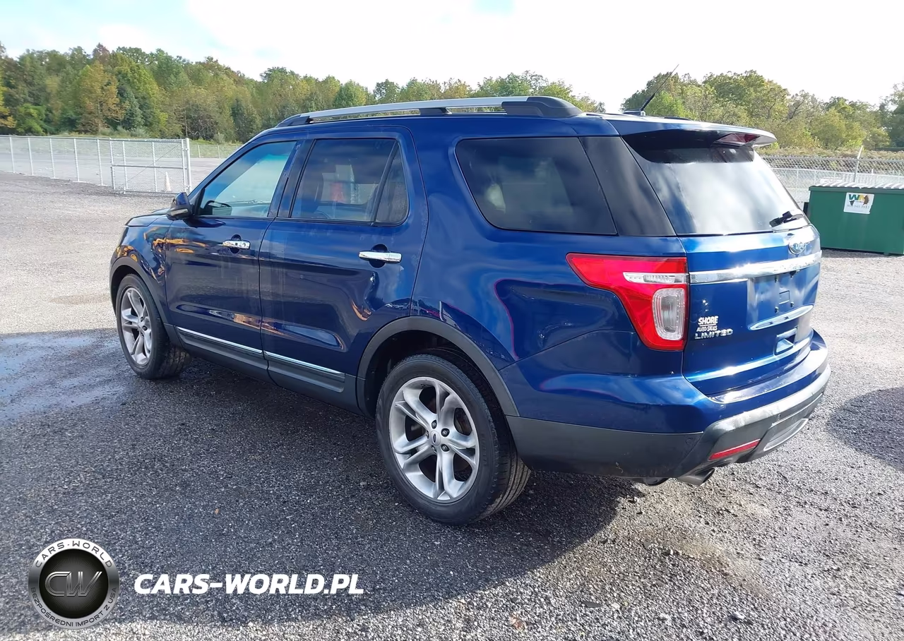 2012 Ford Explorer Limited VIN:1FMHK7F87CGA39310 - 3