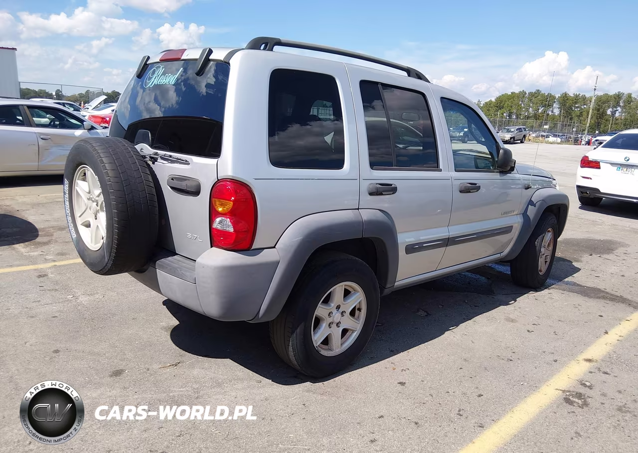2004 JEEP LIBERTY SPORT VIN:1J4GK48K54W295373 - 4