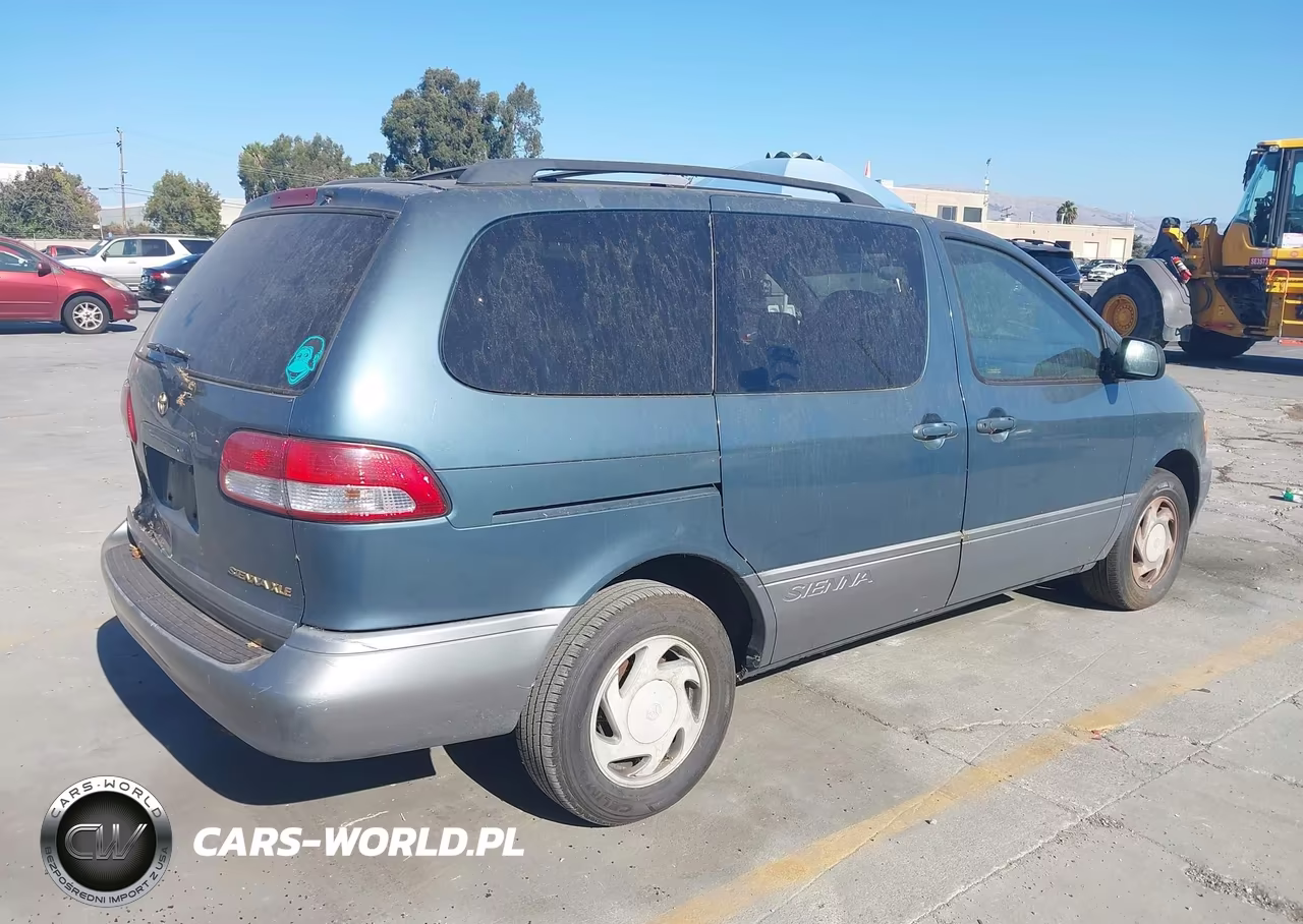 2001 Toyota Sienna Xle VIN:4T3ZF13C21U334626 - 4