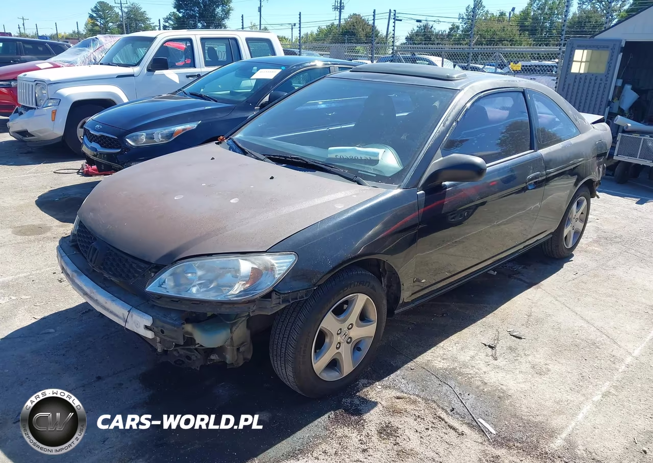 2004 Honda Civic Ex VIN:1HGEM22924L030768 - 2