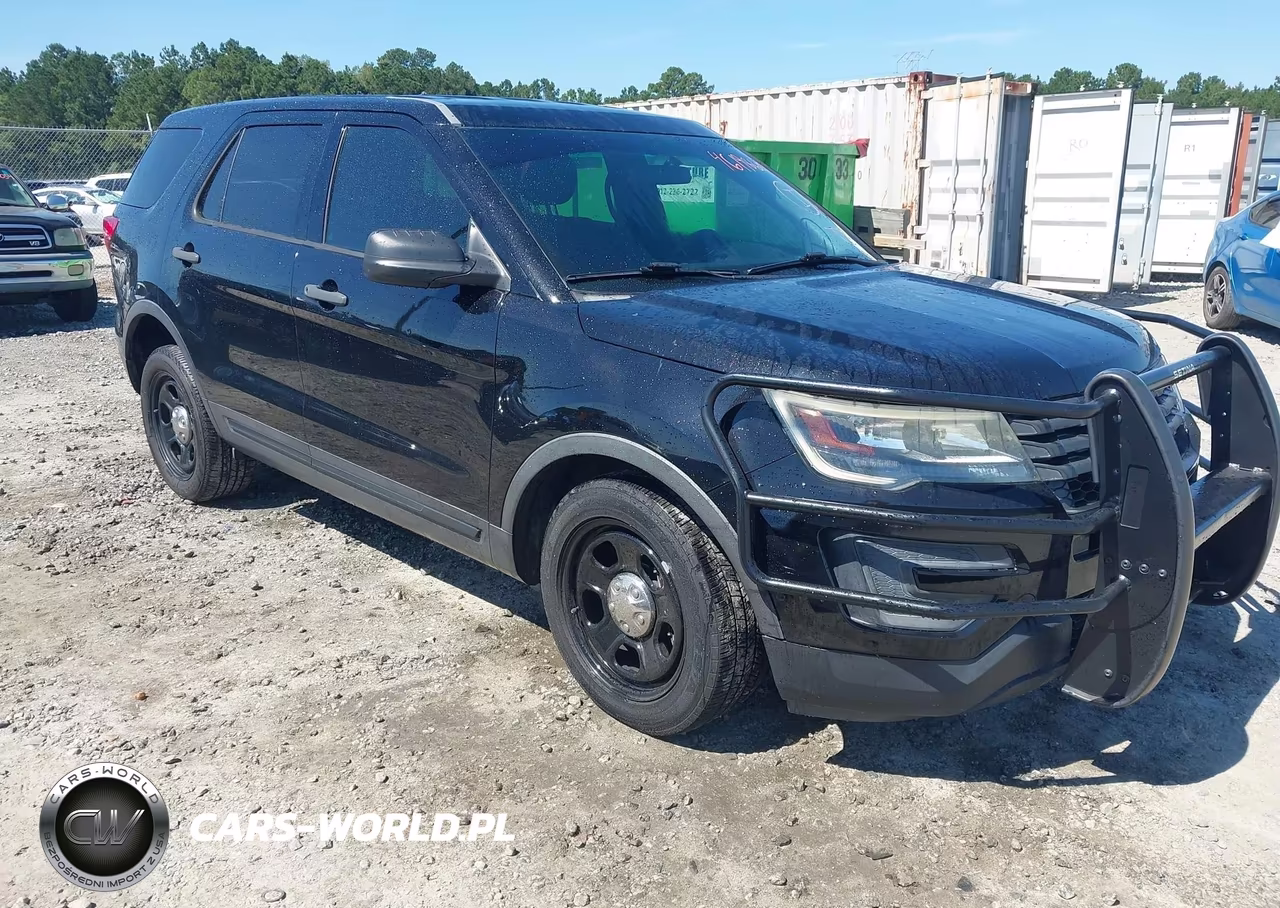 2017 Ford Utility Police Interceptor VIN:1FM5K8AR3HGB08025 - 1