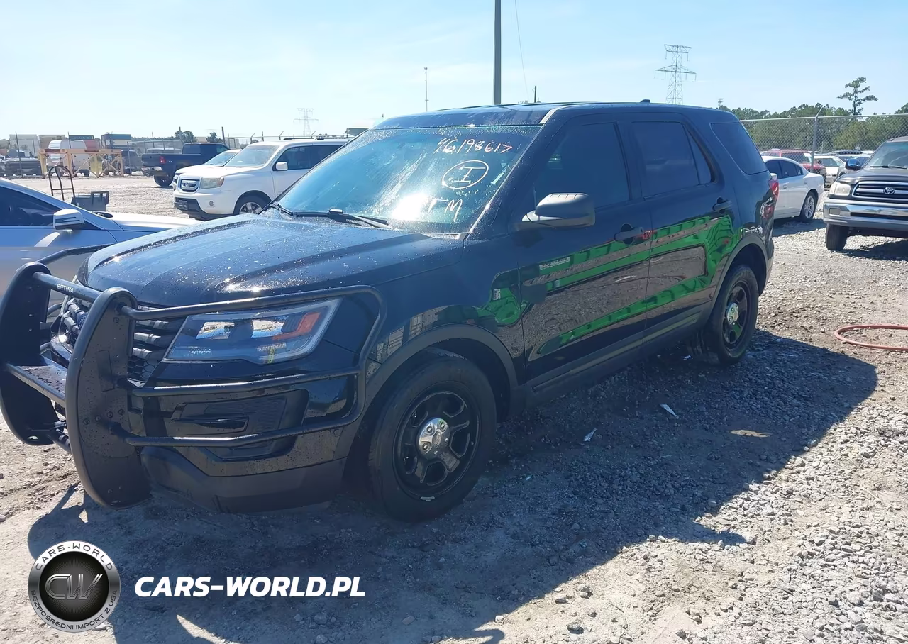 2017 Ford Utility Police Interceptor VIN:1FM5K8AR3HGB08025 - 2