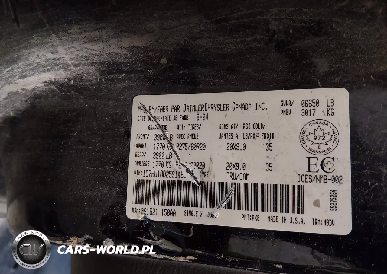 2005 Dodge Ram 1500 Slt VIN:1D7HU18D25S148253 - 9