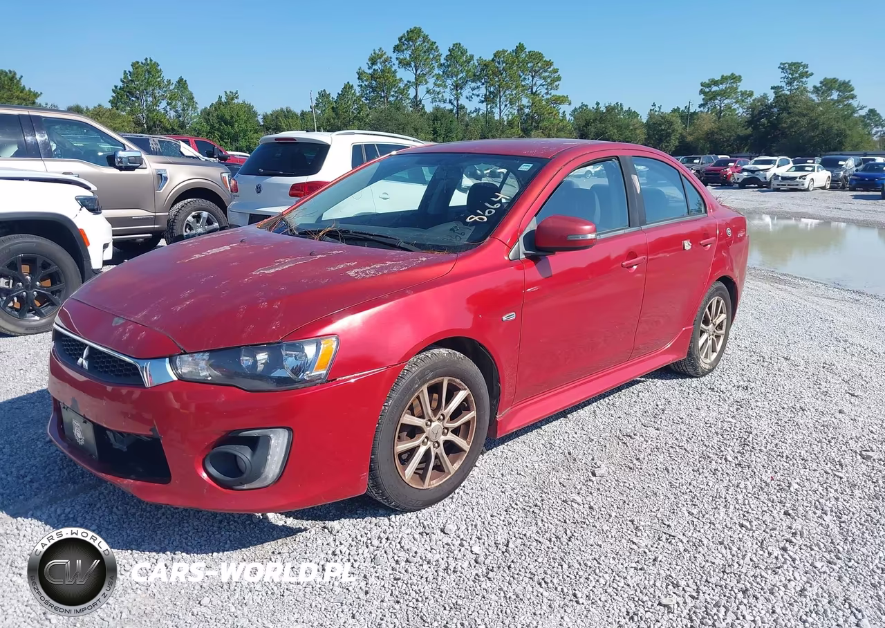 2016 Mitsubishi Lancer Es VIN:JA32U2FU0GU008412 - 2