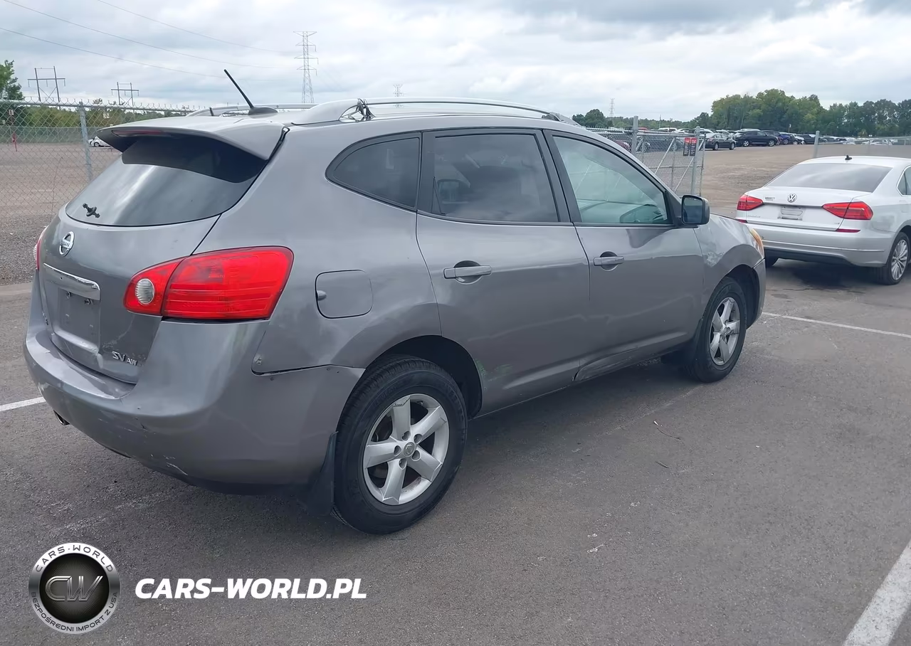 2009 Nissan Rogue Sl VIN:JN8AS58T29W046423 - 4