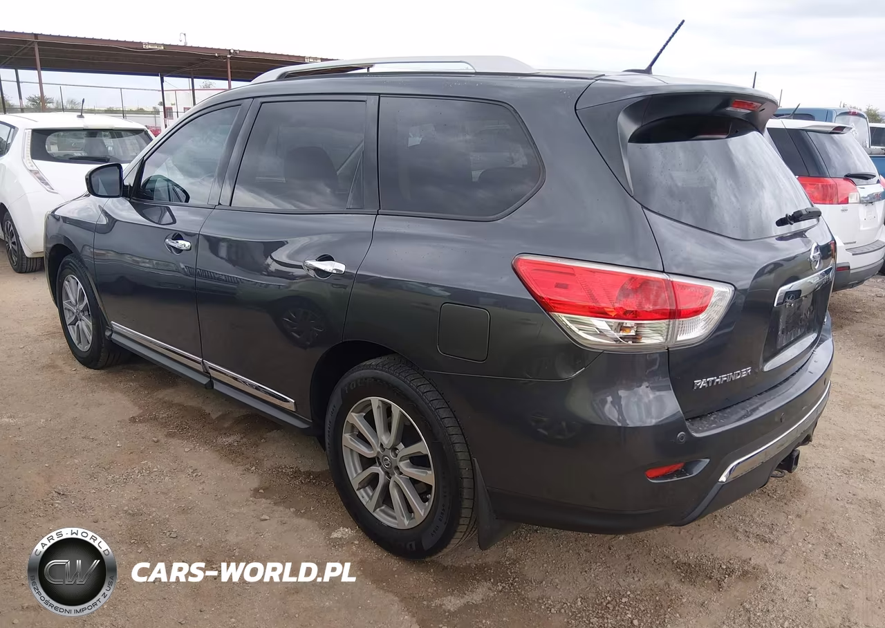2014 Nissan Pathfinder Sl VIN:5N1AR2MN7EC735443 - 3