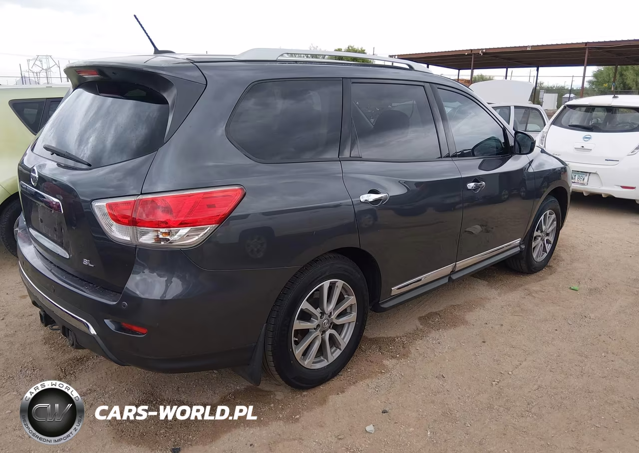 2014 Nissan Pathfinder Sl VIN:5N1AR2MN7EC735443 - 4