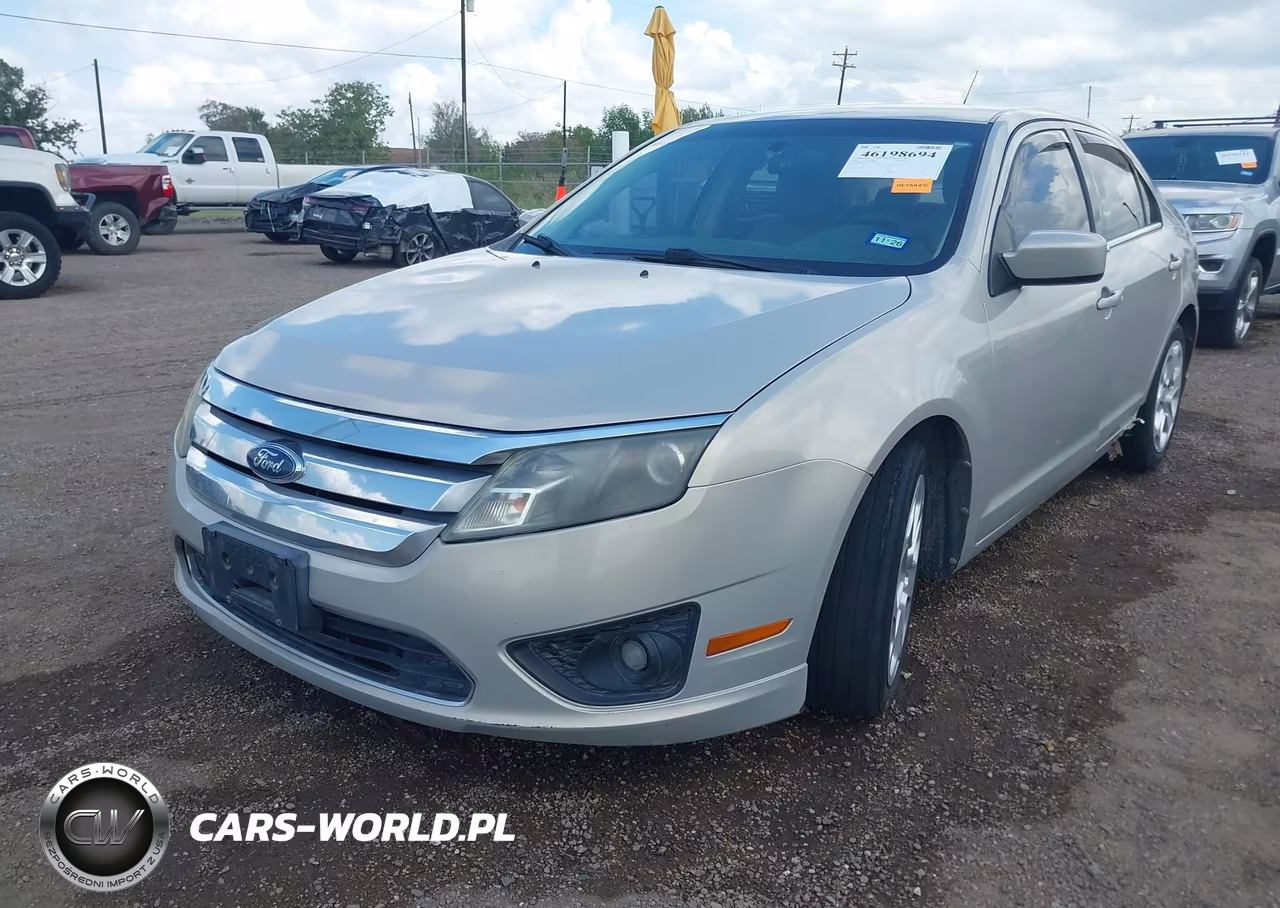 2010 Ford Fusion Se VIN:3FAHP0HA7AR113186 - 2