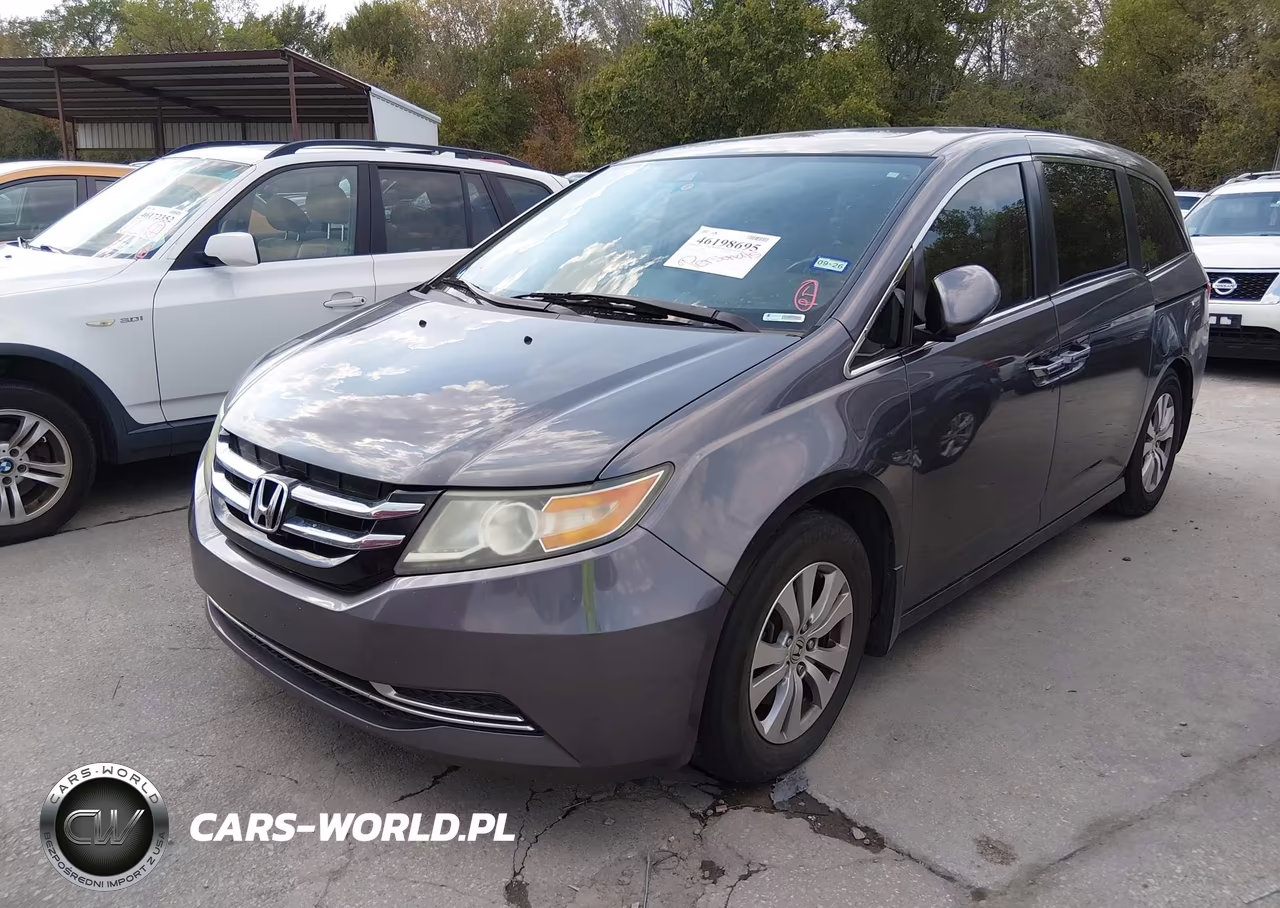 2015 Honda Odyssey Ex-L VIN:5FNRL5H66FB086154 - 2