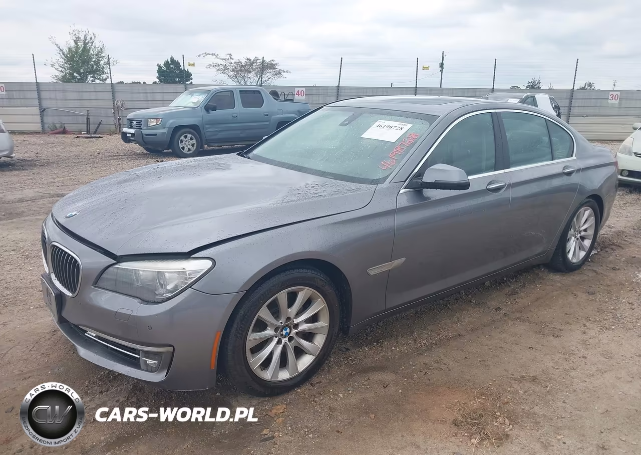 2013 BMW 740I VIN:WBAYA6C58DD143798 - 2