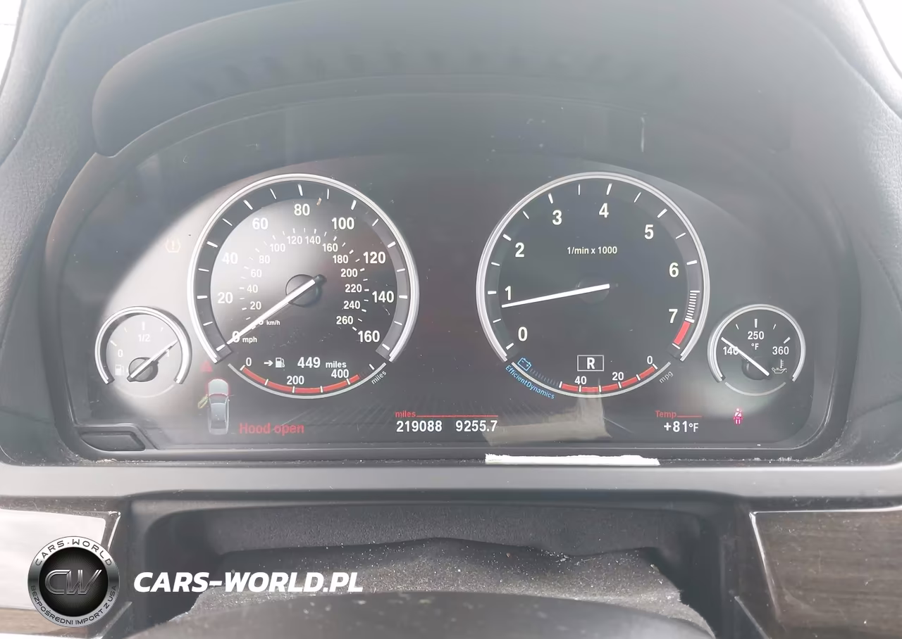 2013 BMW 740I VIN:WBAYA6C58DD143798 - 7