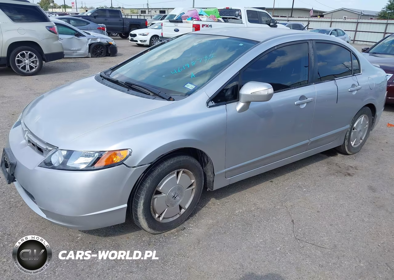 2006 Honda Civic Hybrid VIN:JHMFA36276S009579 - 2