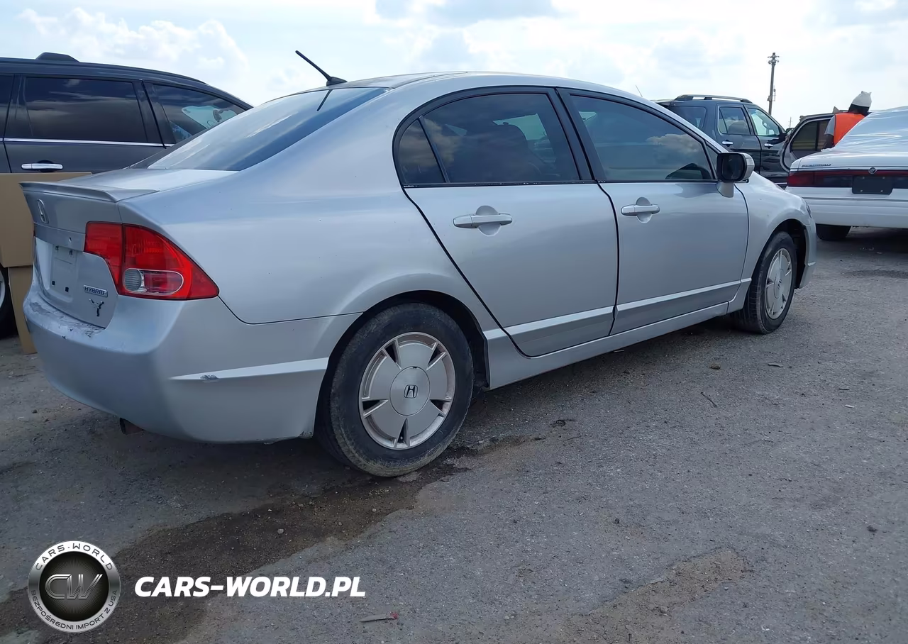 2006 Honda Civic Hybrid VIN:JHMFA36276S009579 - 4