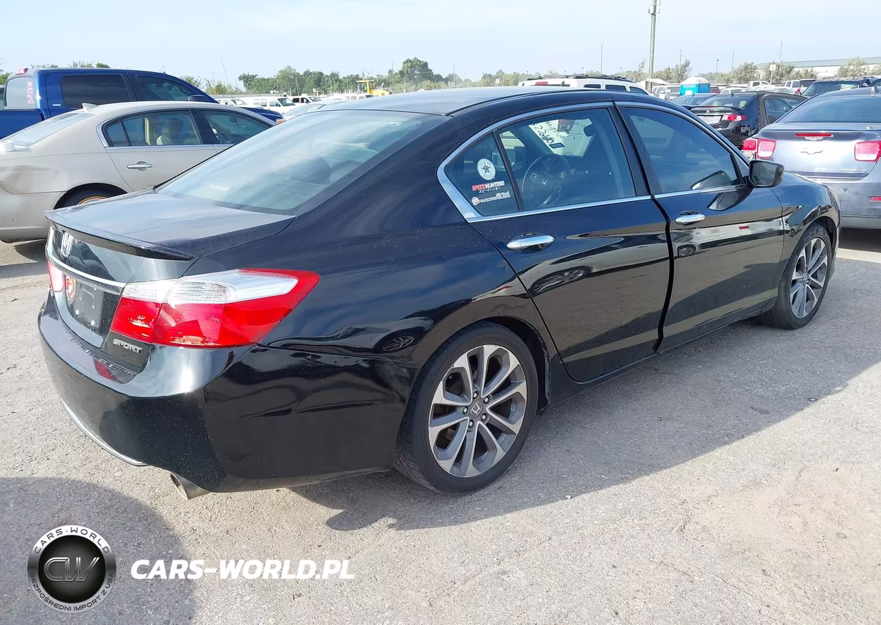 2014 Honda Accord Sport VIN:1HGCR2E57EA066552 - 4