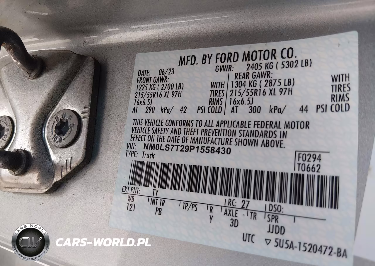 2023 Ford Transit Connect Xlt VIN:NM0LS7T29P1558430 - 4