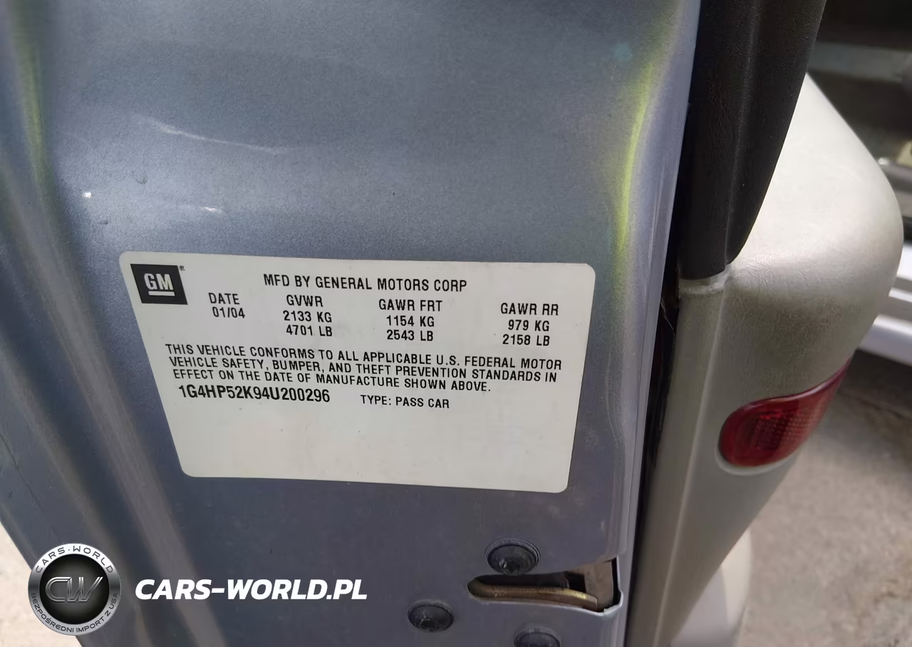 2004 Buick Lesabre Custom VIN:1G4HP52K94U200296 - 9