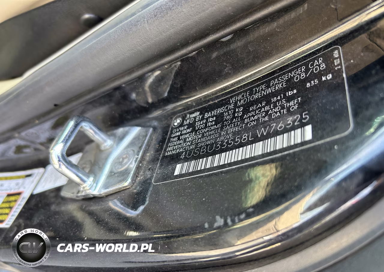 2008 BMW Z4 3.0I VIN:4USBU33558LW76325 - 9