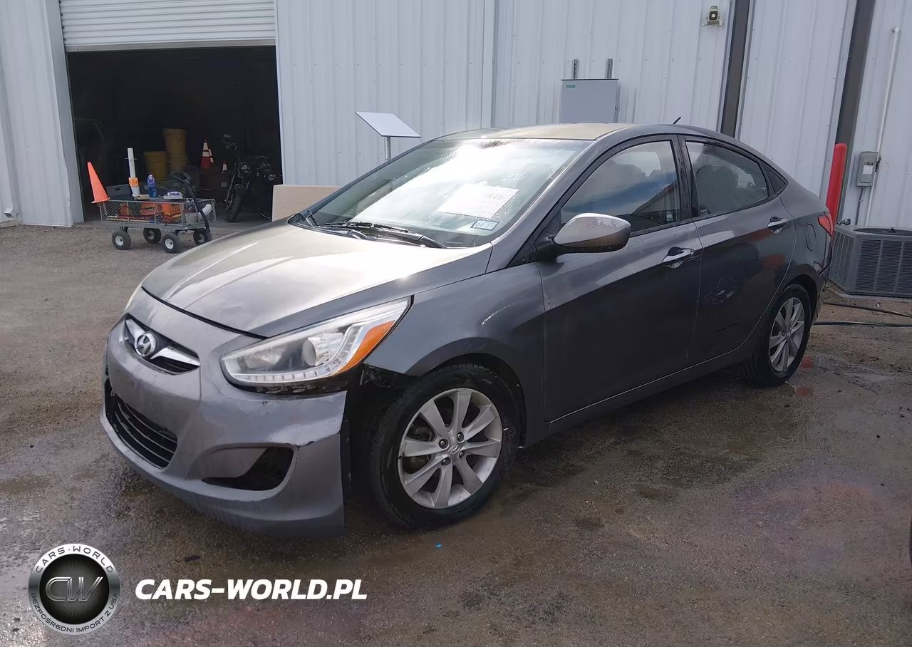 2014 Hyundai Accent Gls VIN:KMHCU4AE7EU625784 - 2