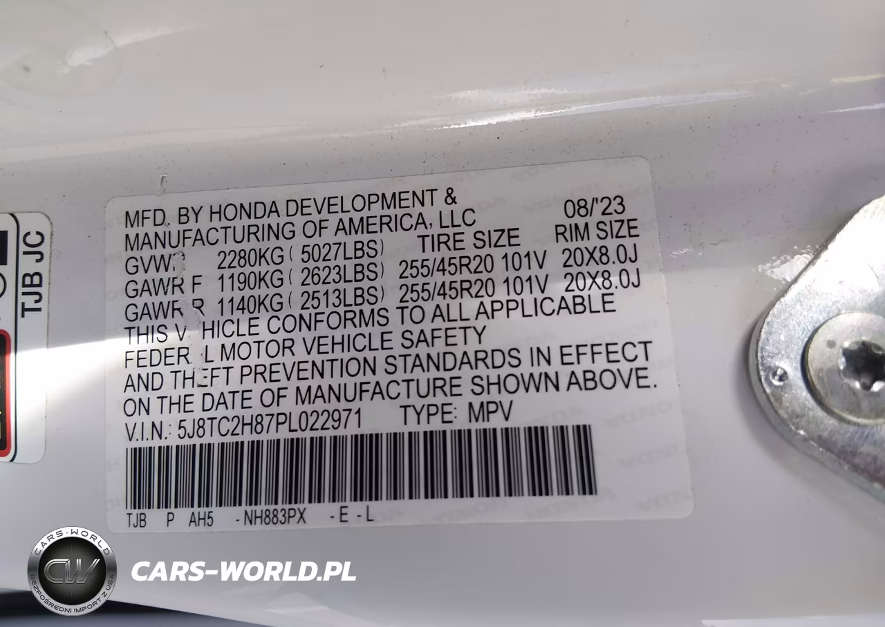 2023 Acura Rdx A-Spec Advance Package VIN:5J8TC2H87PL022971 - 9